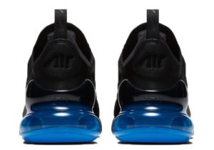 Nike Air Max 270 черные с синим (40-44)