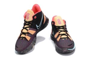 Nike Kyrie 7 Soundwave черно-оранжево-красные мужские (40-44)