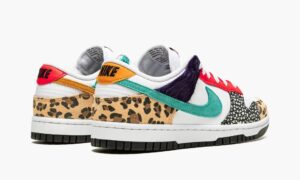 Nike SB Dunk Low SE WMNS "Safari Mix" разноцветные кожа-нубук мужские-женские (40-44)